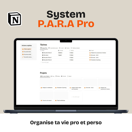 Dashboard P.A.R.A